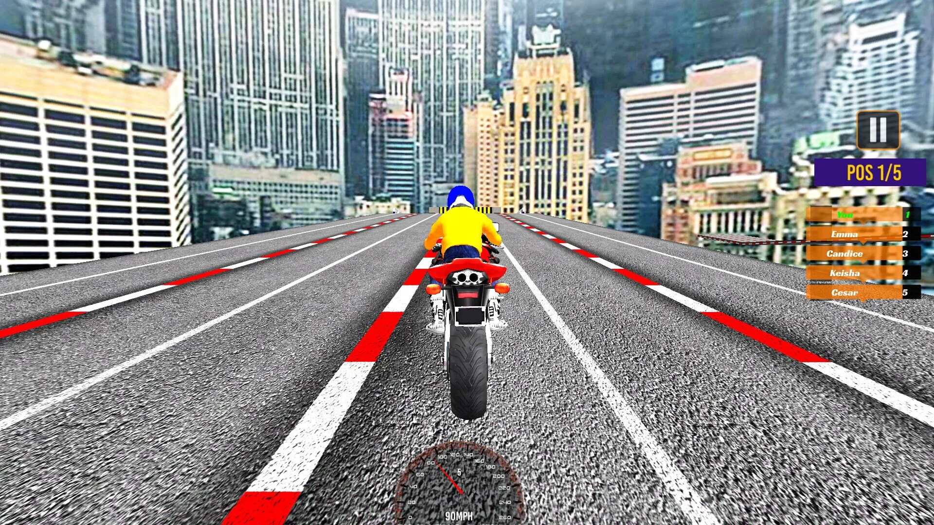 Изображение игры: Impossible Moto Sim
