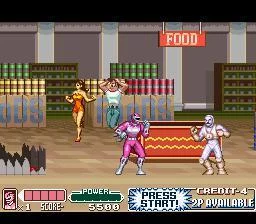 Изображение игры: Mighty Morphin Power Rangers: The Movie