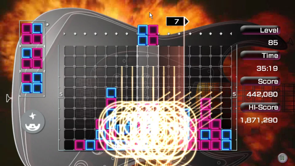 Изображение игры: LUMINES