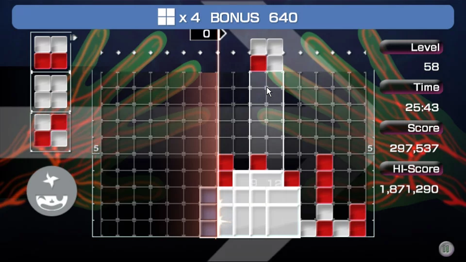 Изображение игры: LUMINES