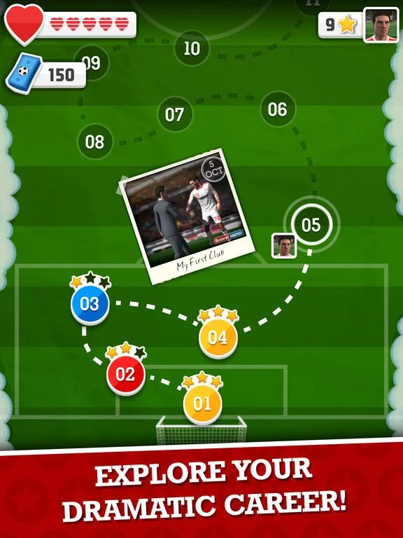 Изображение игры: Score! Hero