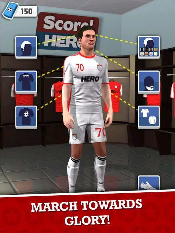 Изображение игры: Score! Hero