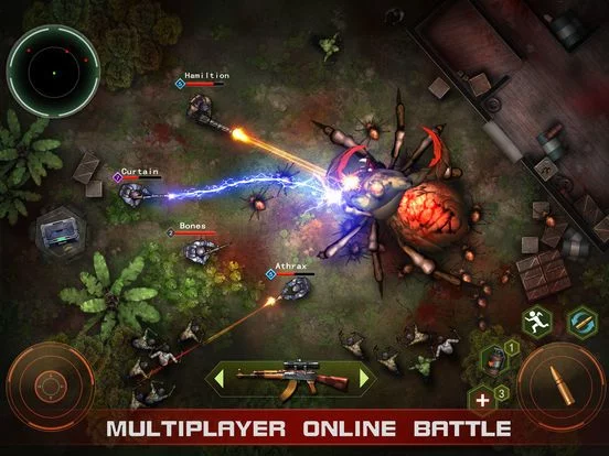 Изображение игры: Zombie Shooter: Ares Virus