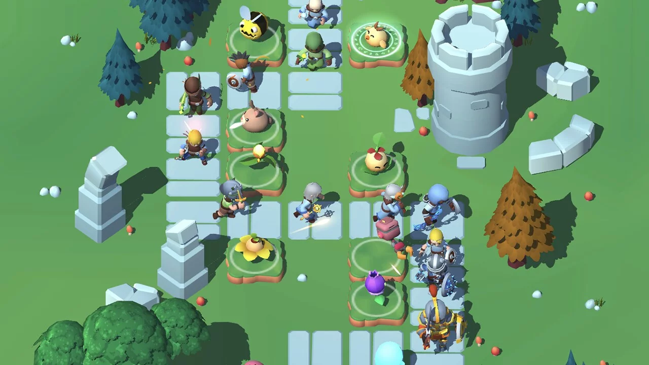 Изображение игры: Idle Monster TD: Evolved