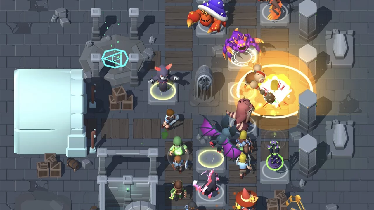 Изображение игры: Idle Monster TD: Evolved