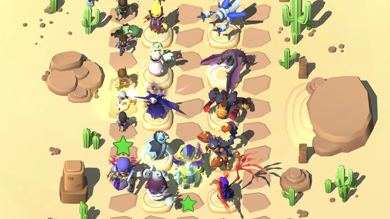 Изображение игры: Idle Monster TD: Evolved