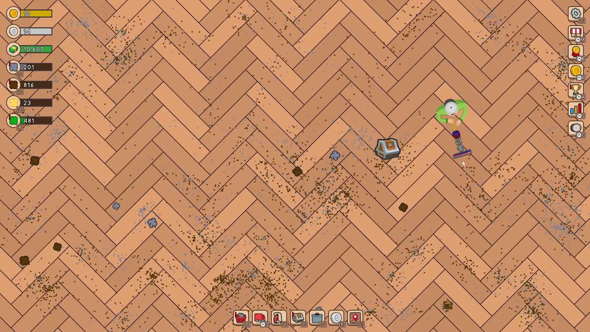 Изображение игры: Vacuum Warrior - Idle Game