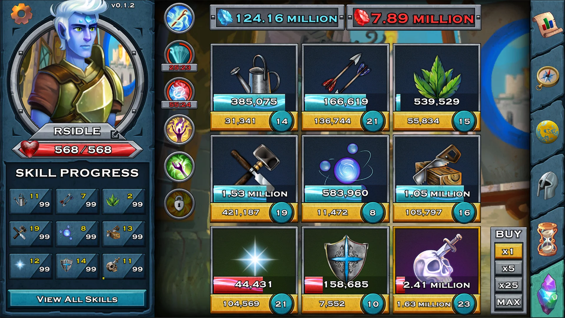 Изображение игры: RuneScape: Idle Adventures