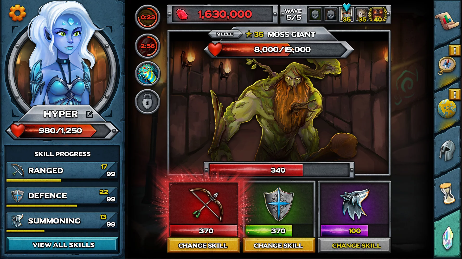 Изображение игры: RuneScape: Idle Adventures