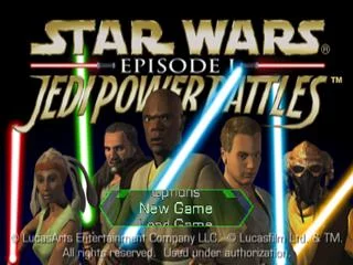Изображение игры: Star Wars Episode I: Jedi Power Battles