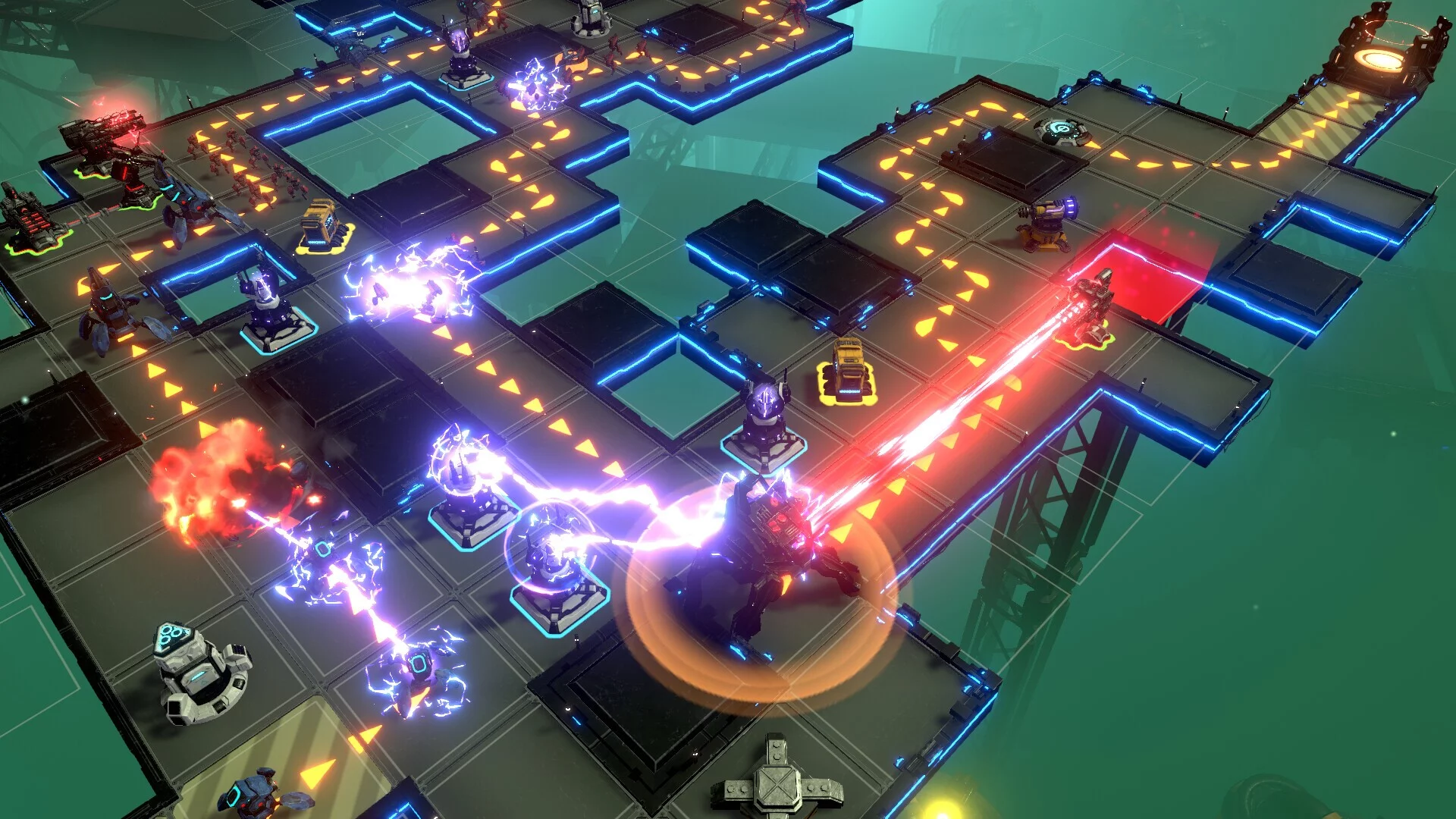 Изображение игры: Axon TD: Uprising - Tower Defense