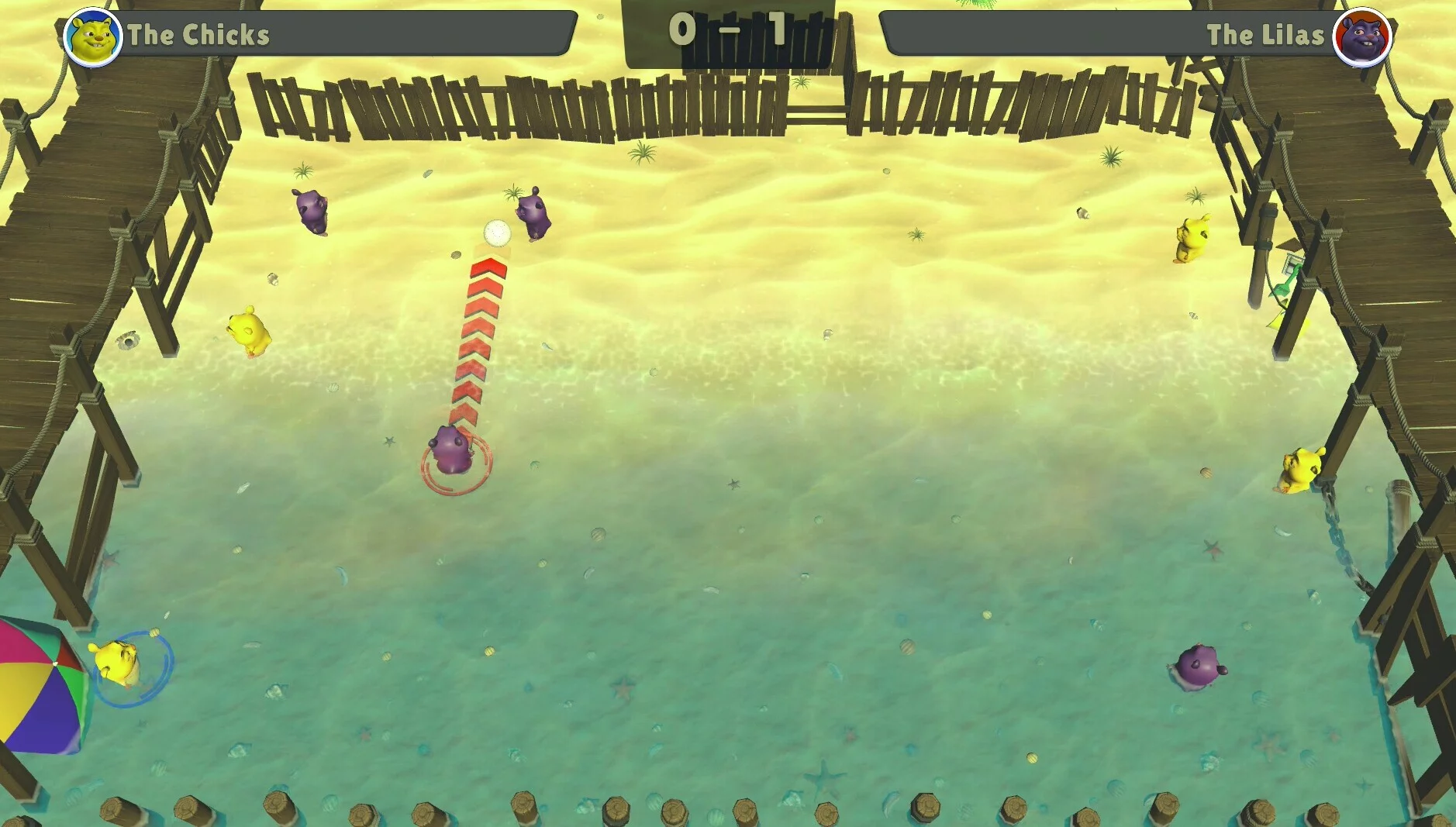 Изображение игры: HamsterBall Soccer