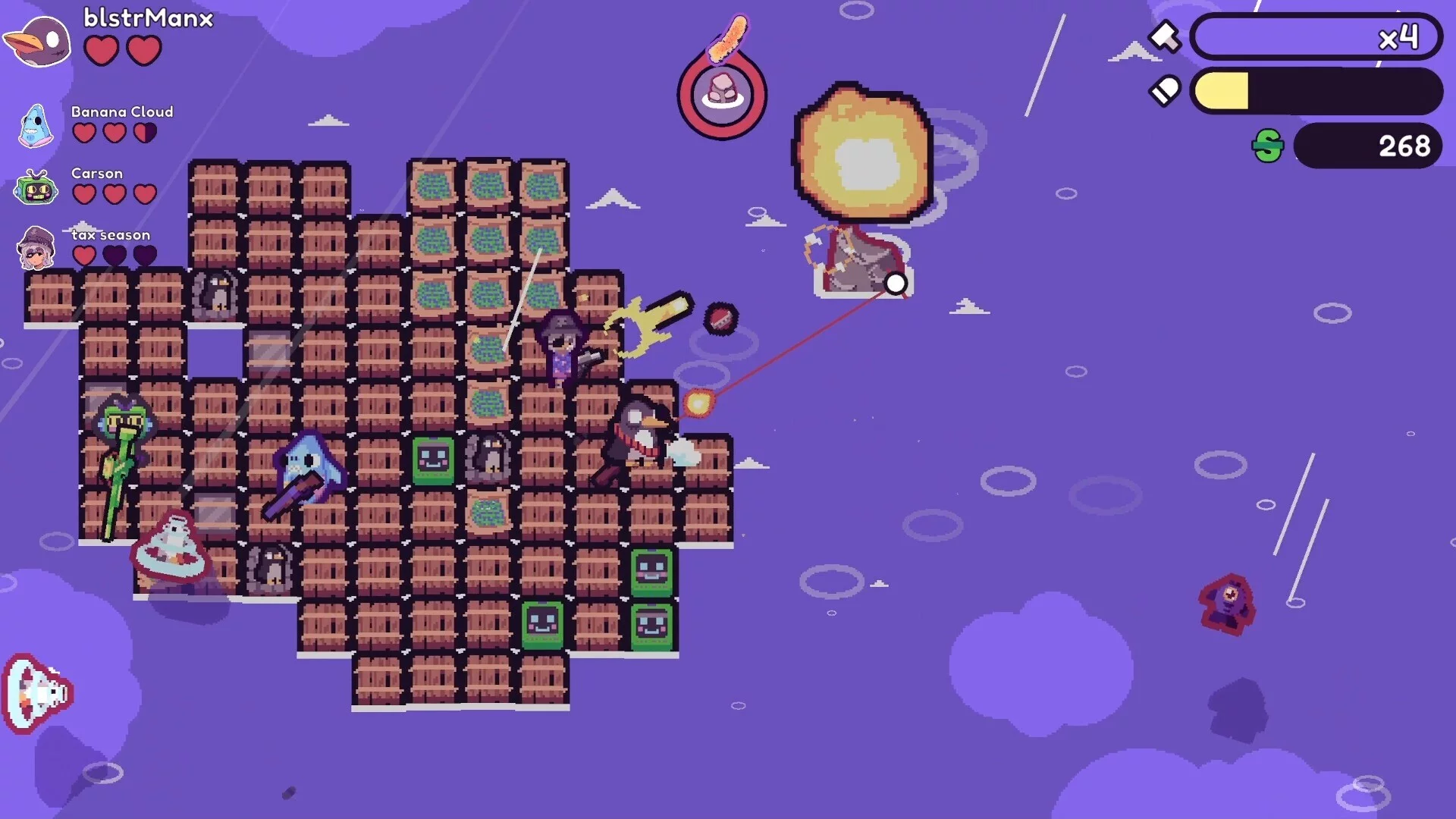 Изображение игры: Super Raft Boat Together