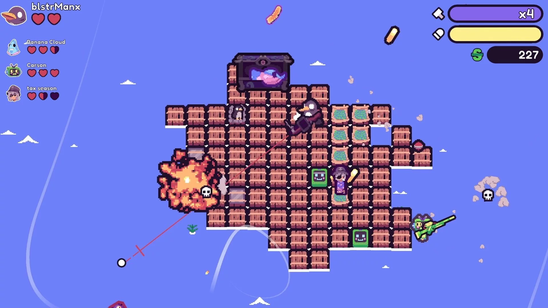 Изображение игры: Super Raft Boat Together