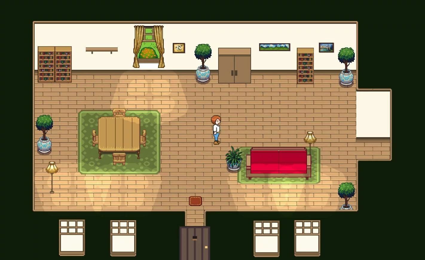 Изображение игры: Inspiring Dreams - A Short Adventure Game