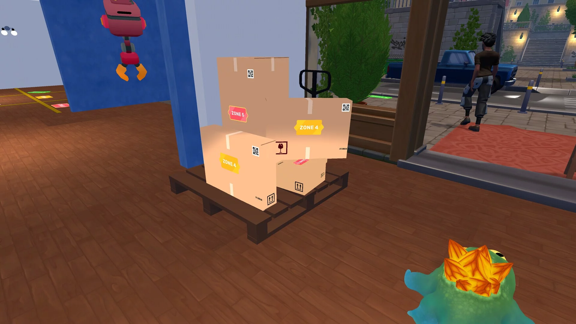 Изображение игры: Cargo Shop Simulator
