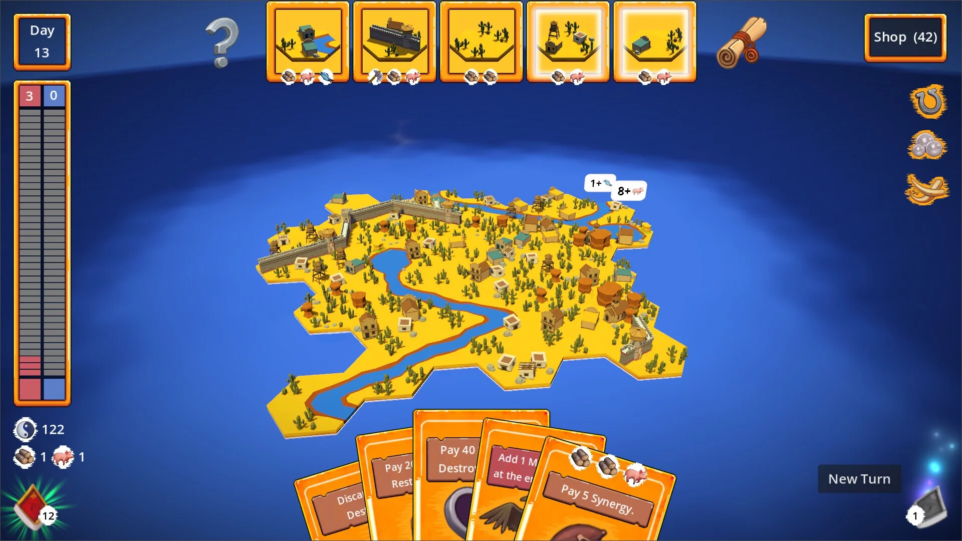Изображение игры: Kingdom of Cards and Tiles