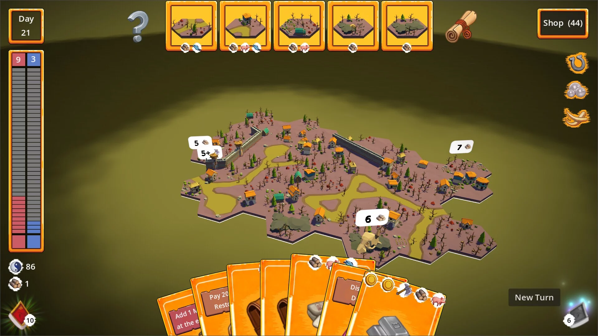 Изображение игры: Kingdom of Cards and Tiles