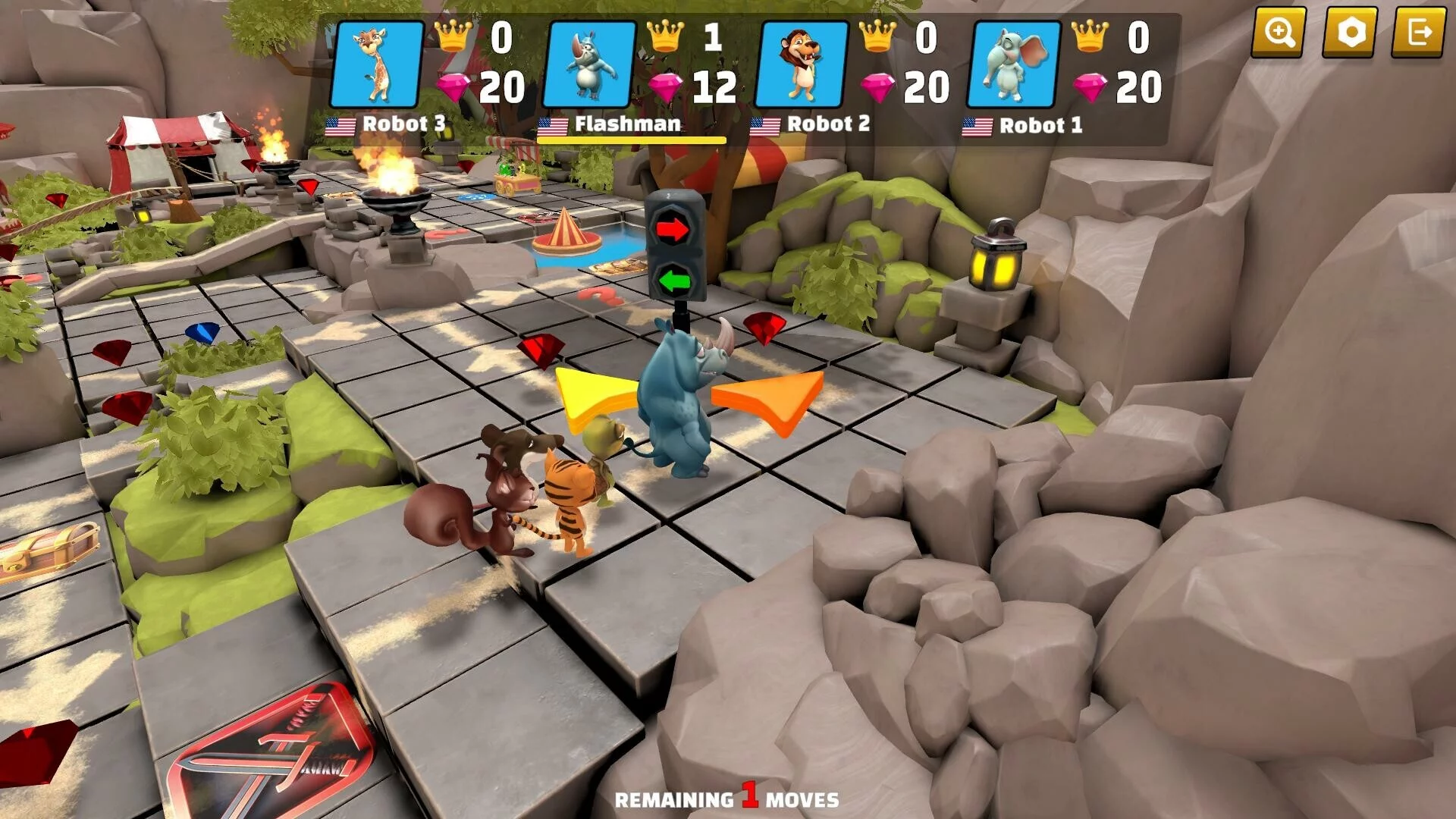 Изображение игры: Carnival Heroes - Super party minigames
