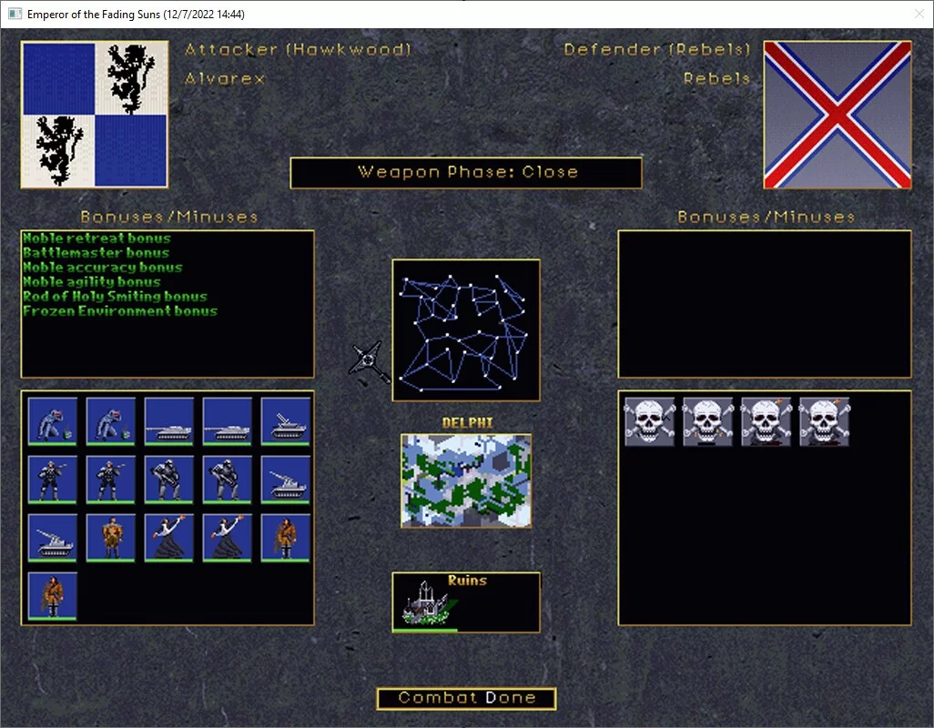 Изображение игры: Emperor of the Fading Suns Enhanced