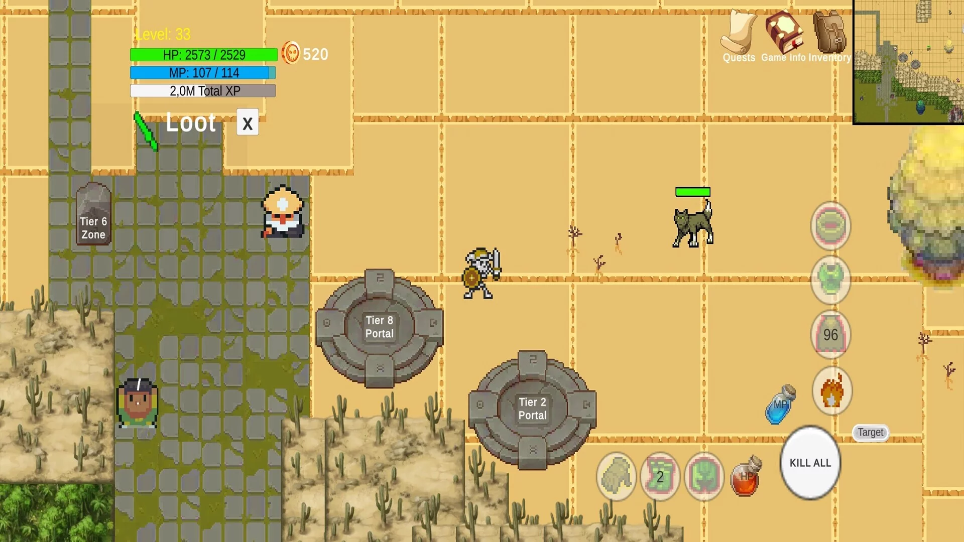 Изображение игры: Ferral Quest