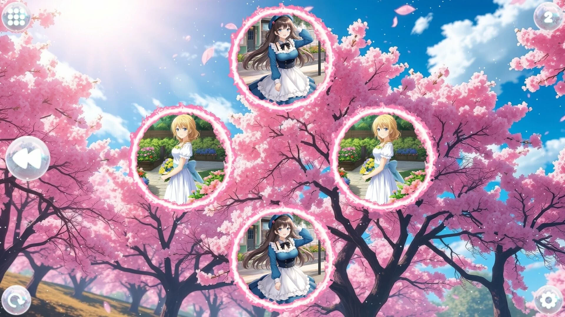 Изображение игры: Anime Dream Match: Girls
