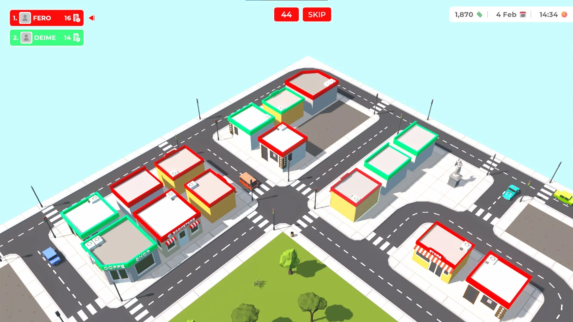 Изображение игры: Business Empire - Online Board Game