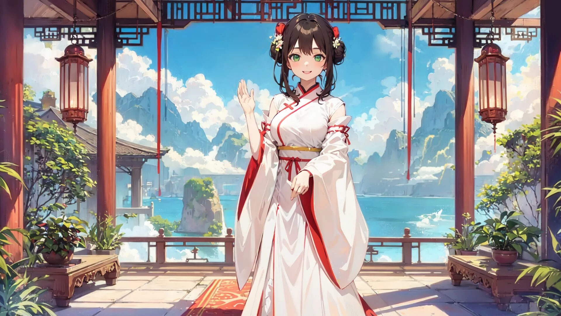 Изображение игры: 双雄风流传（Romantic Emperor）