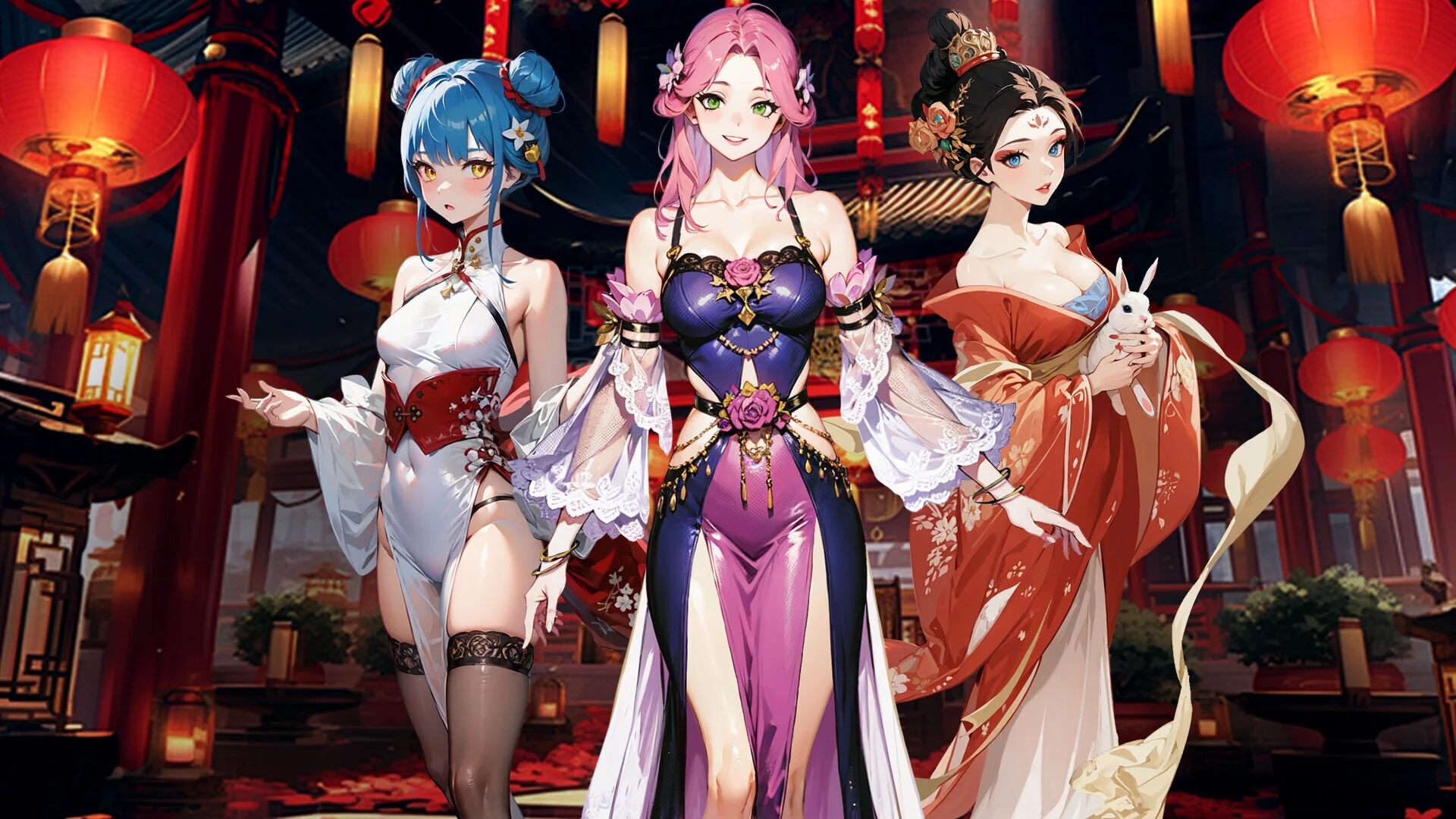 Изображение игры: 双雄风流传（Romantic Emperor）