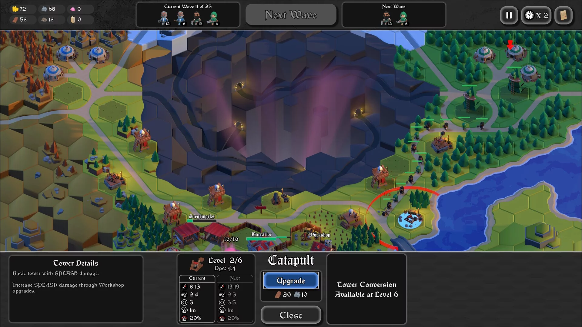 Изображение игры: Fortitude Tower Defense