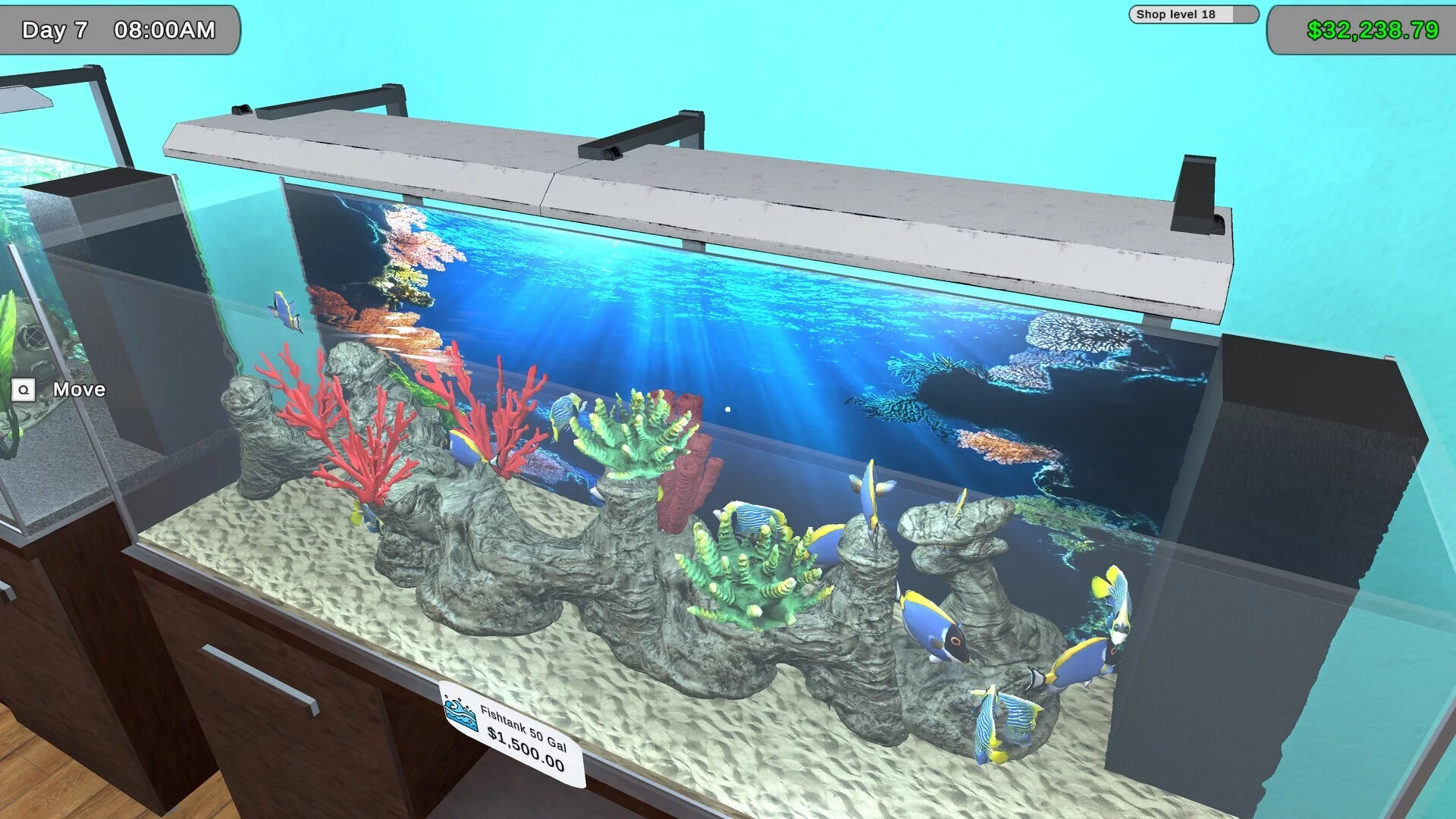 Изображение игры: Fish Shop Simulator