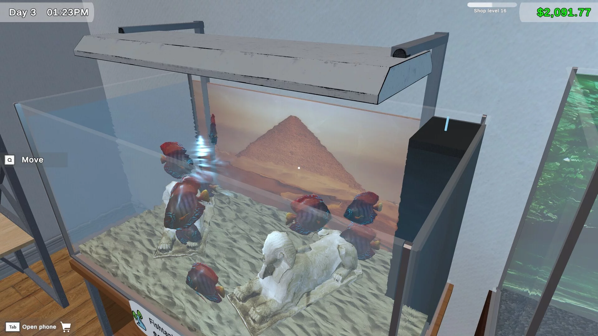 Изображение игры: Fish Shop Simulator
