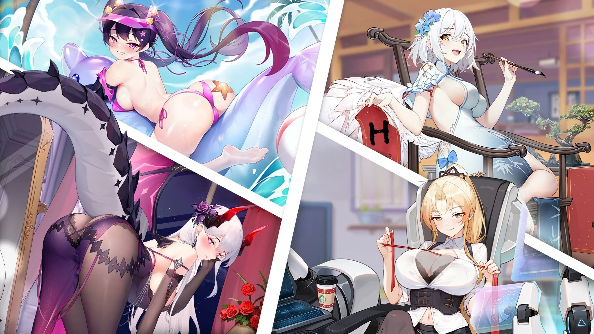 Изображение игры: Gacha Girls Unite
