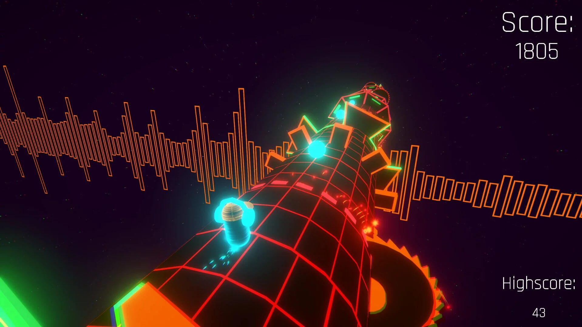 Изображение игры: Retro Wave