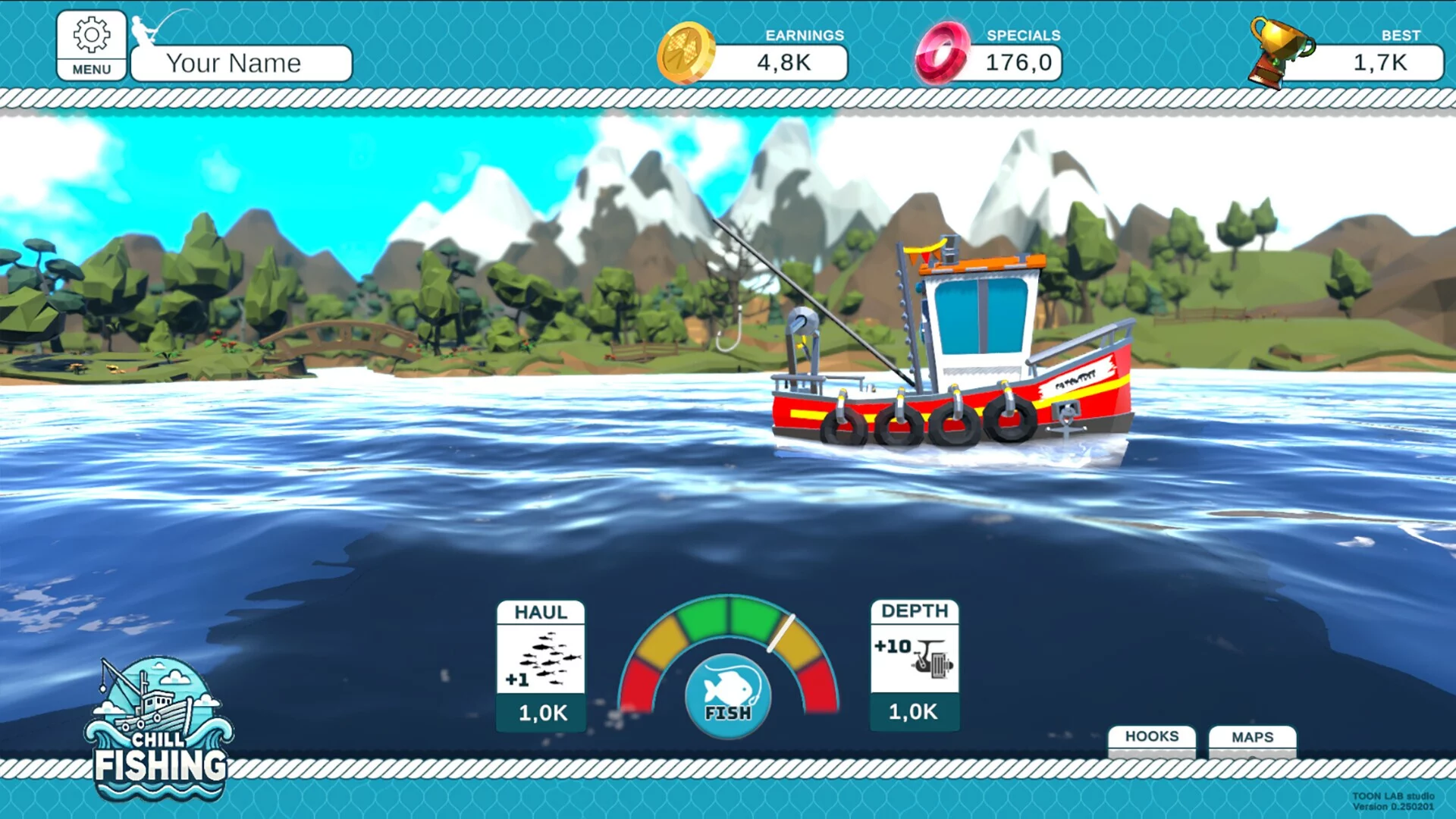 Изображение игры: CHILL FISHING