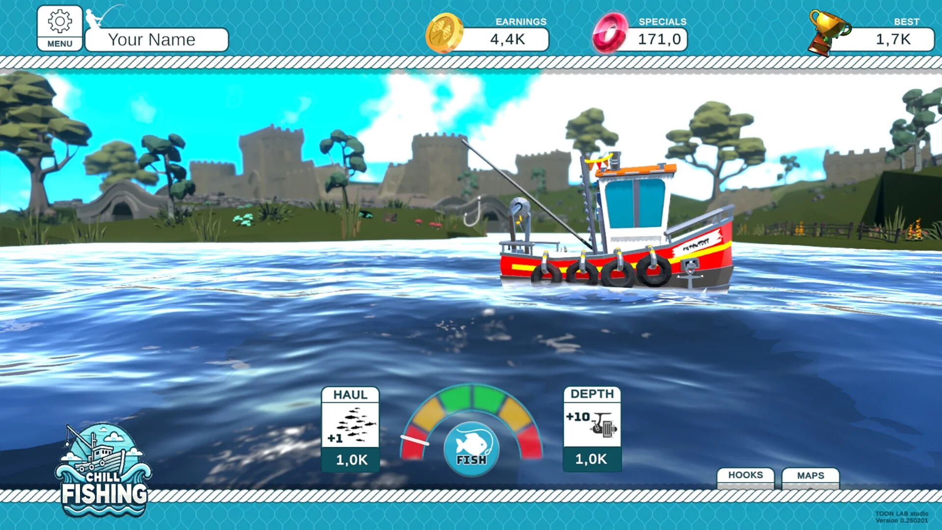 Изображение игры: CHILL FISHING