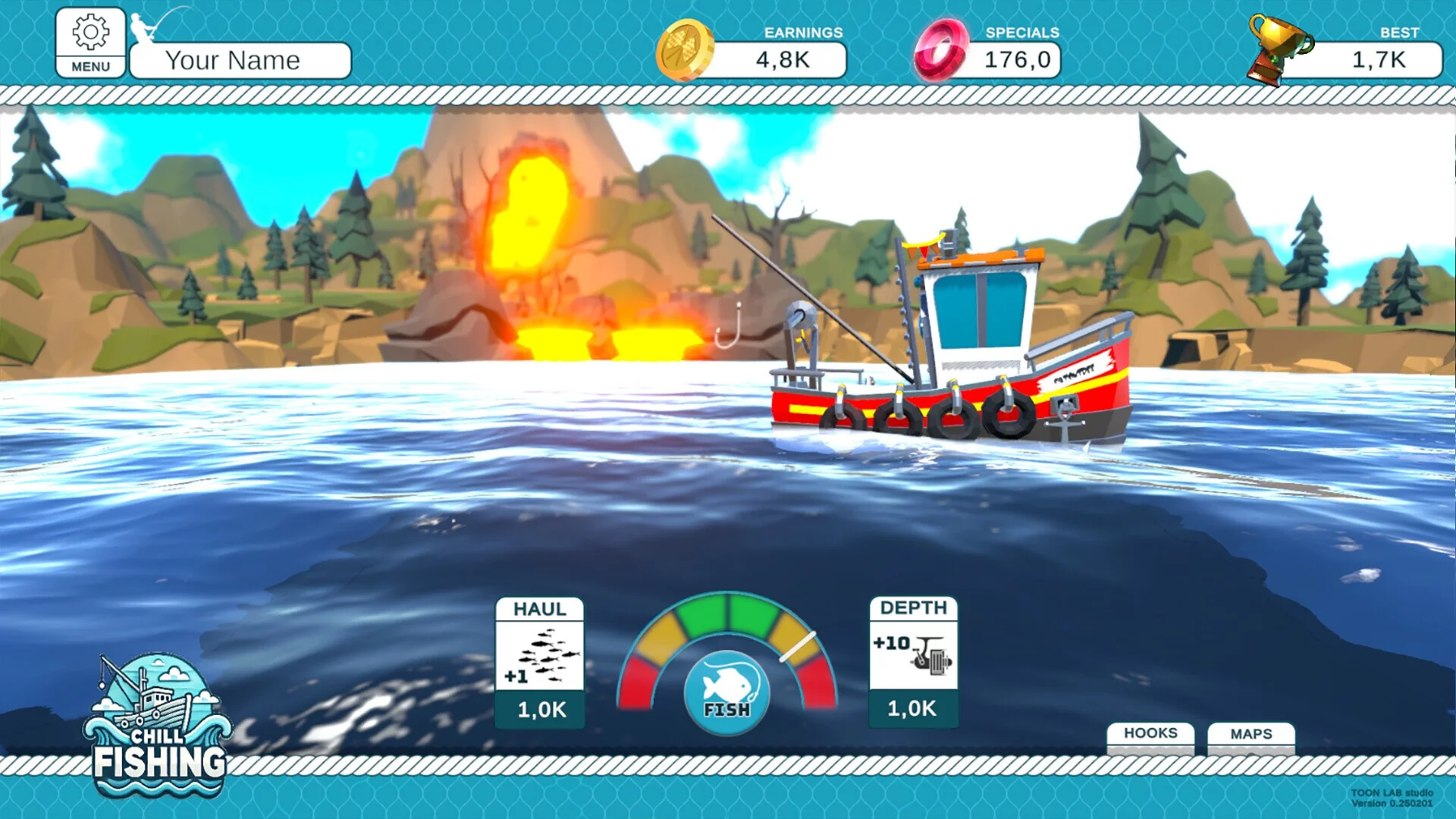 Изображение игры: CHILL FISHING