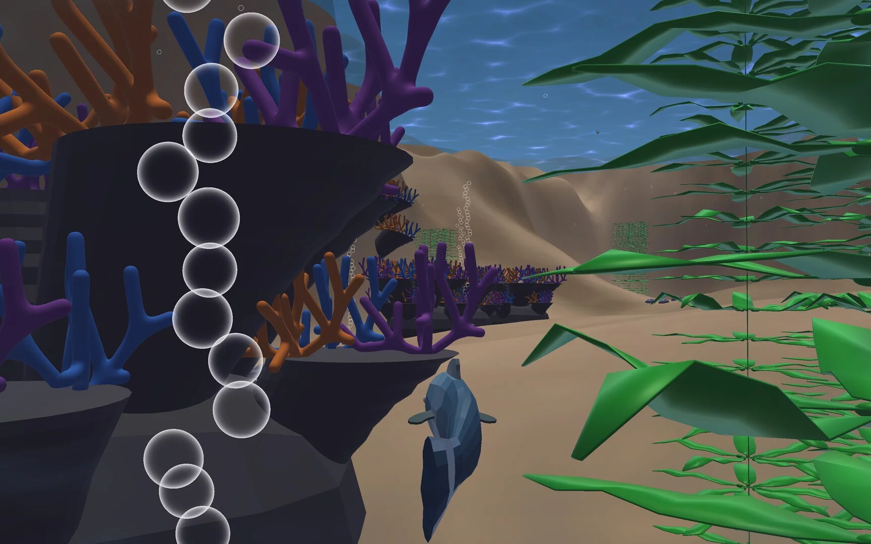 Изображение игры: advance，fish！
