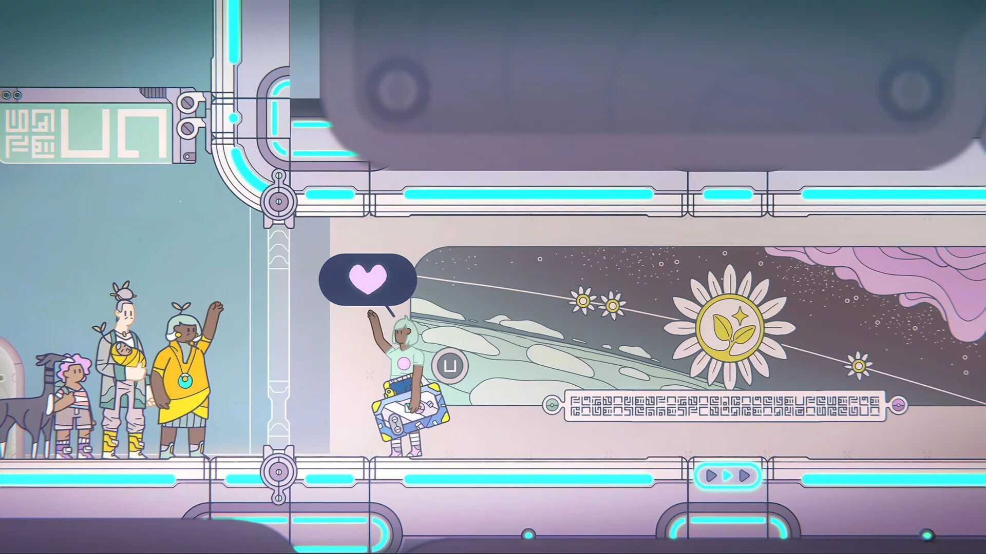 Изображение игры: Space Sprouts