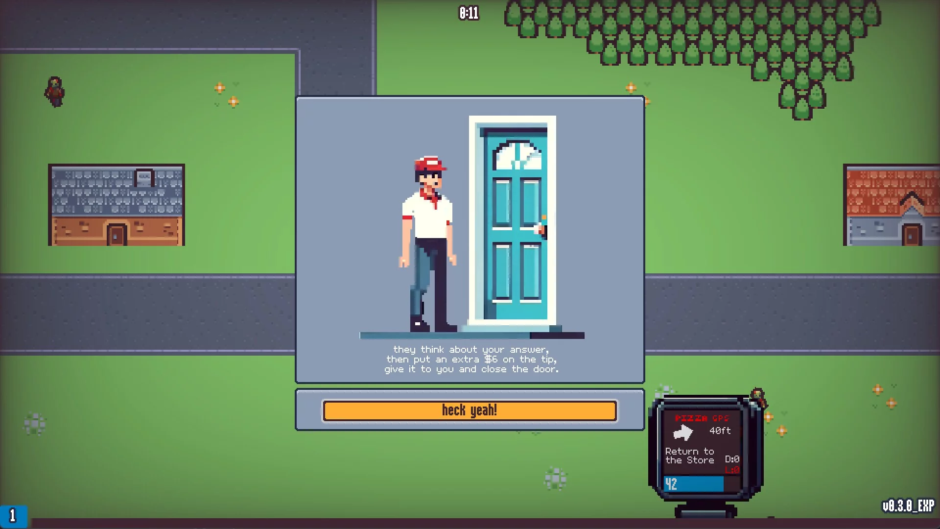 Изображение игры: Pizza Delivery Survivors