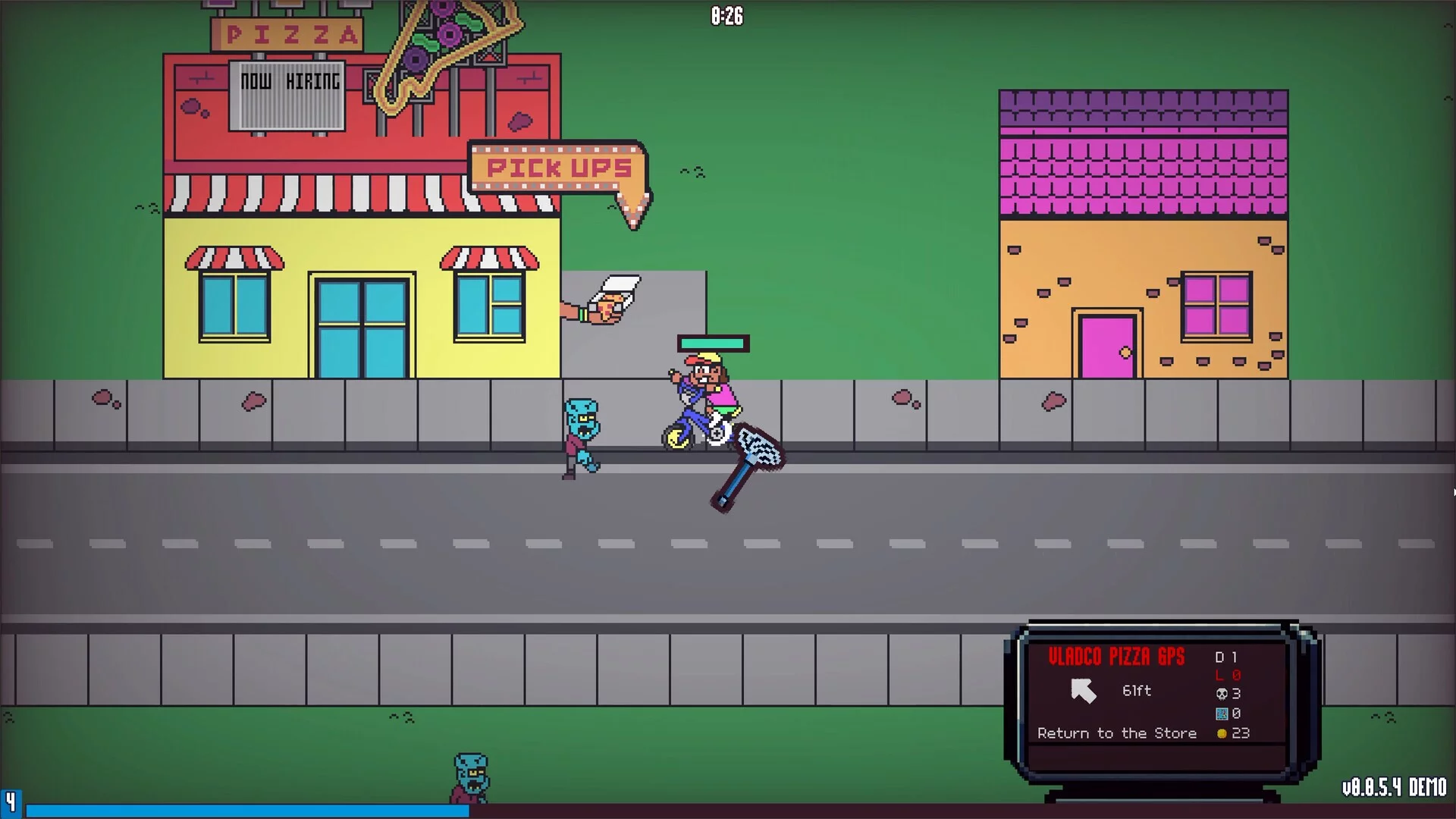 Изображение игры: Pizza Delivery Survivors