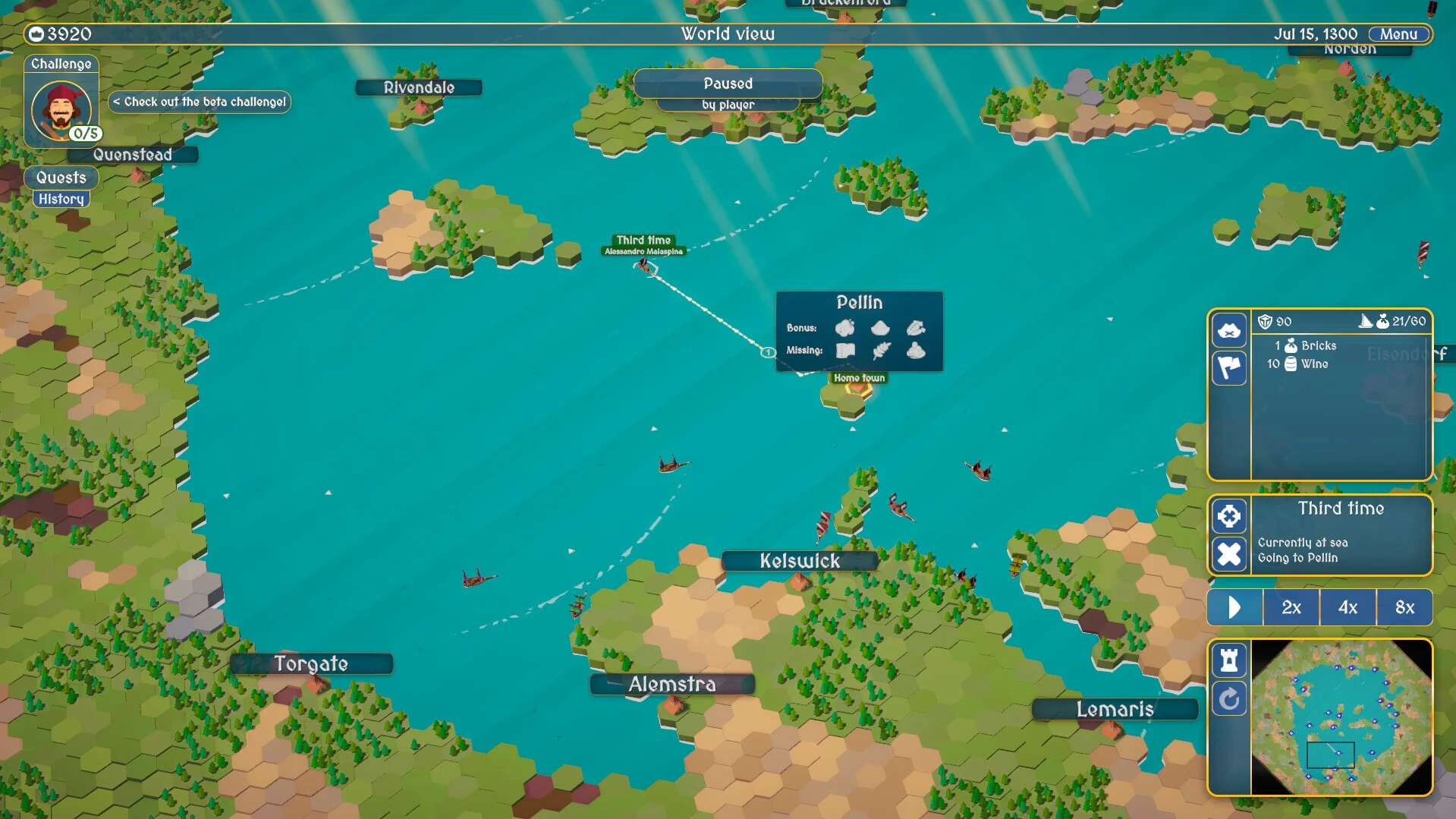 Изображение игры: High Seas, High Profits!
