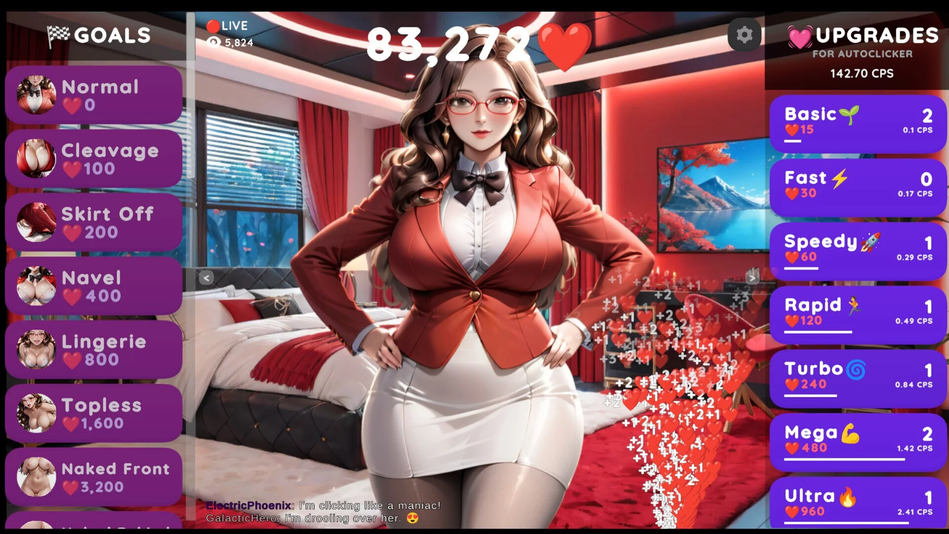 Изображение игры: Hentai Clicker: Nina is streaming