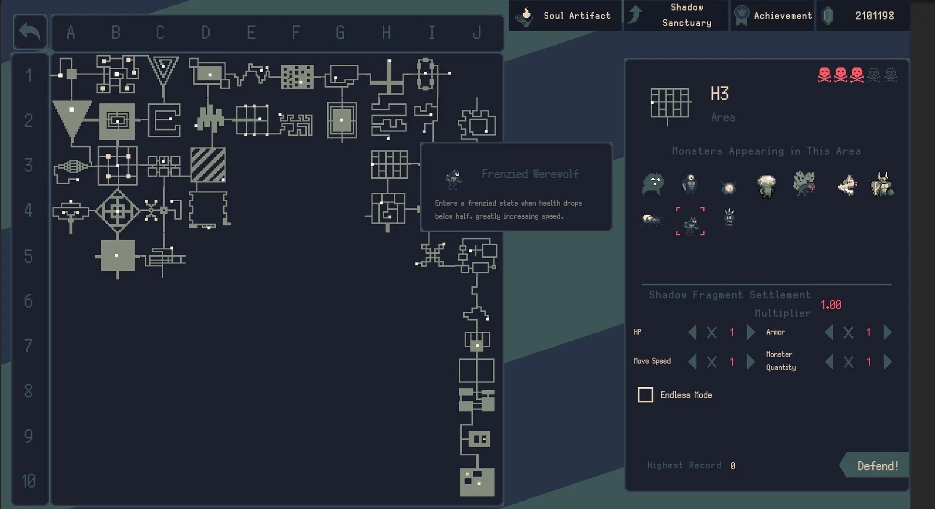 Изображение игры: Dead Soul TowerDefense:Shadow Labyrinth