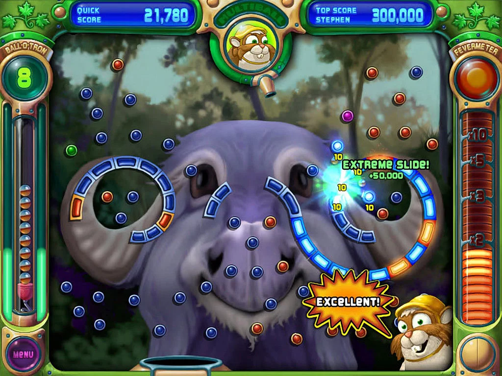 Изображение игры: Peggle Deluxe