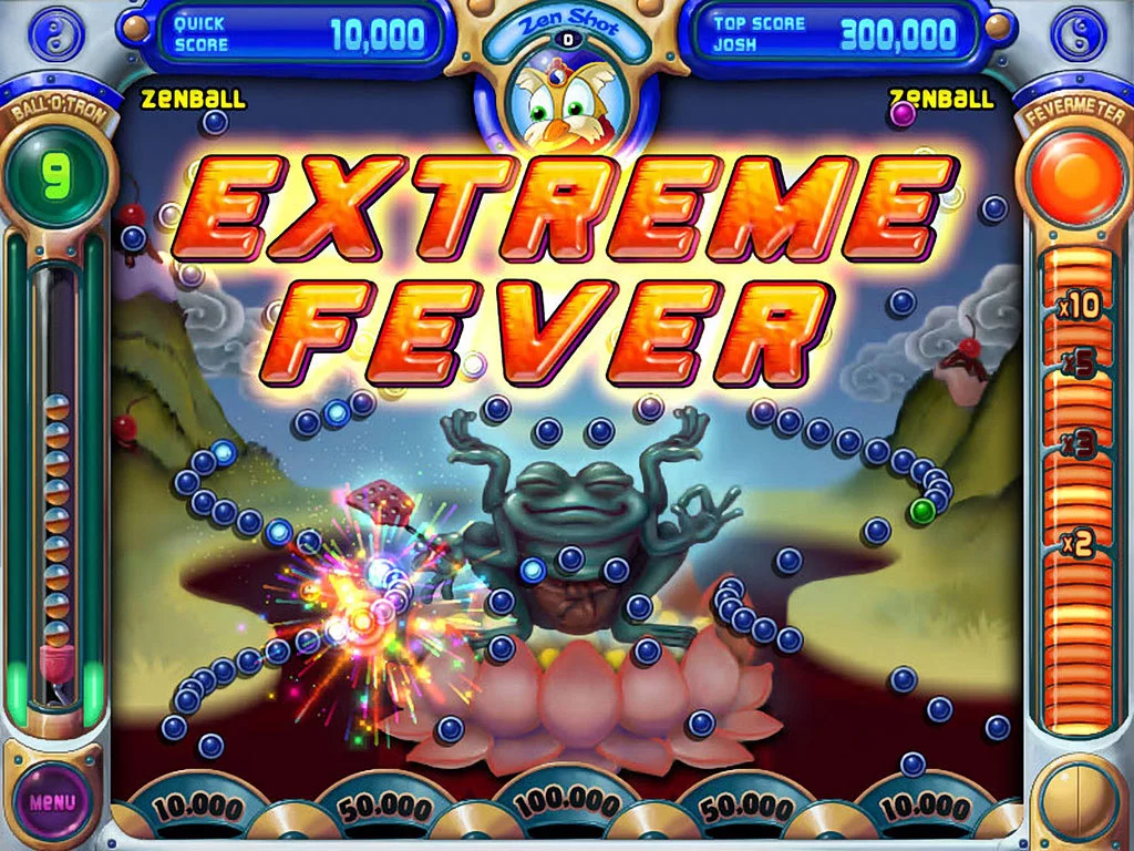 Изображение игры: Peggle Deluxe