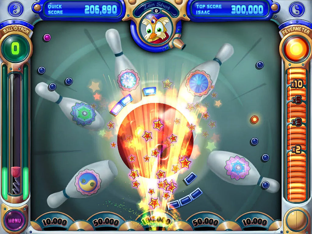 Изображение игры: Peggle Deluxe