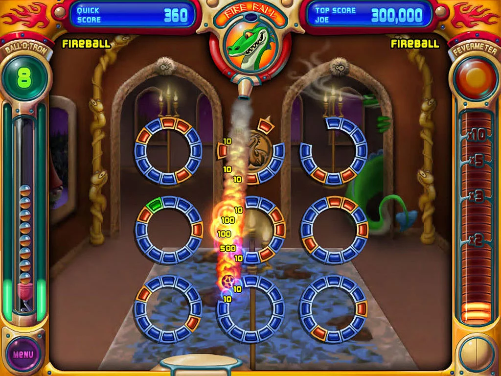 Изображение игры: Peggle Deluxe