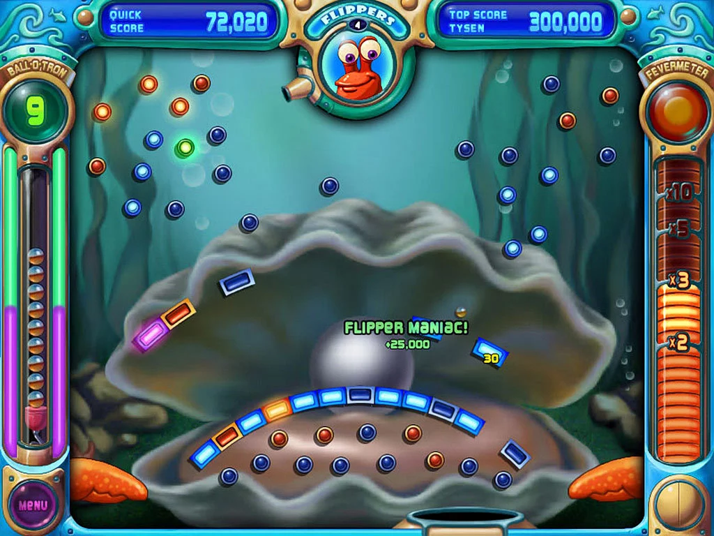 Изображение игры: Peggle Deluxe