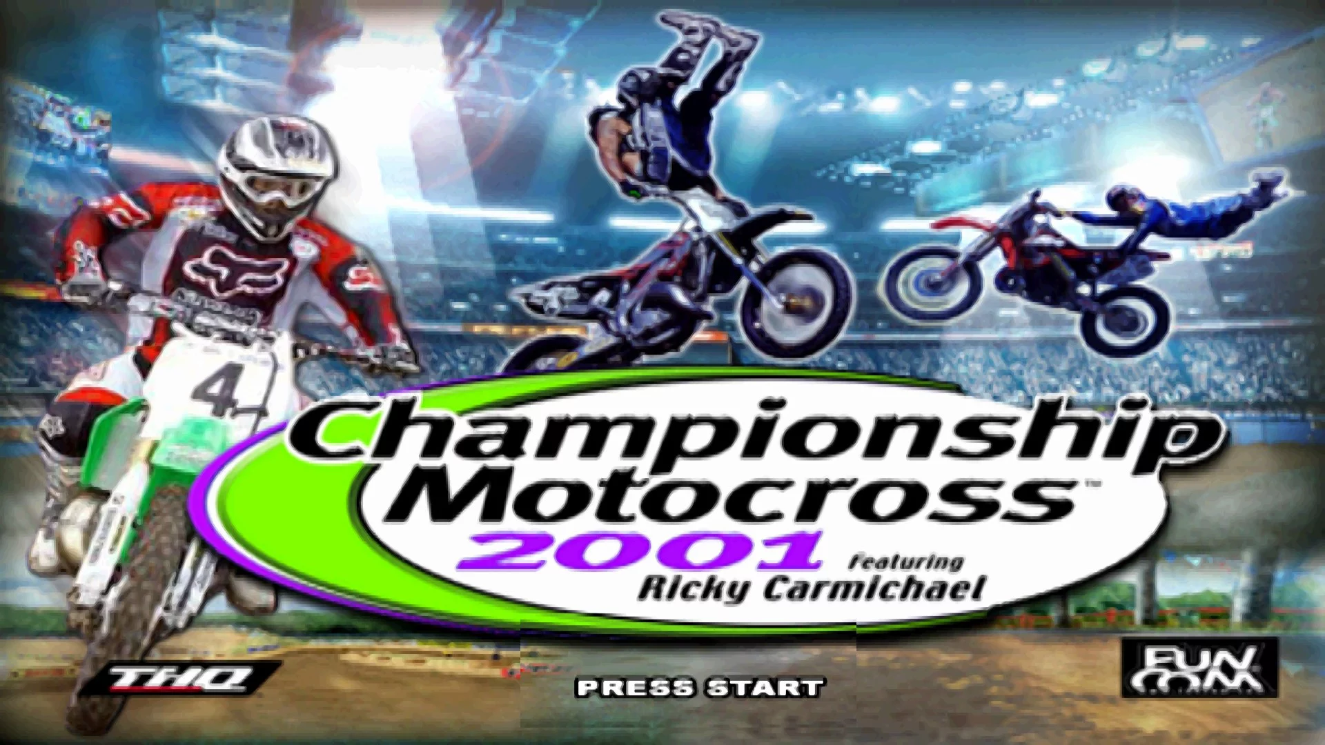Изображение игры: Championship Motocross 2001 Featuring Ricky Carmichael
